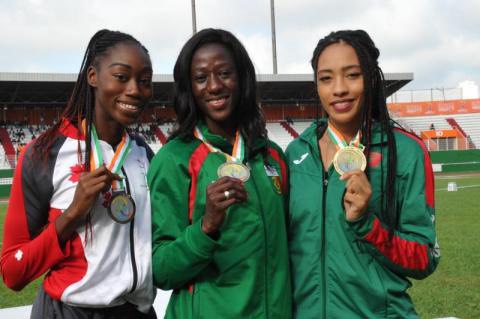 Djénébou Danté sur le podium des Jeux de la Francophonie 2017