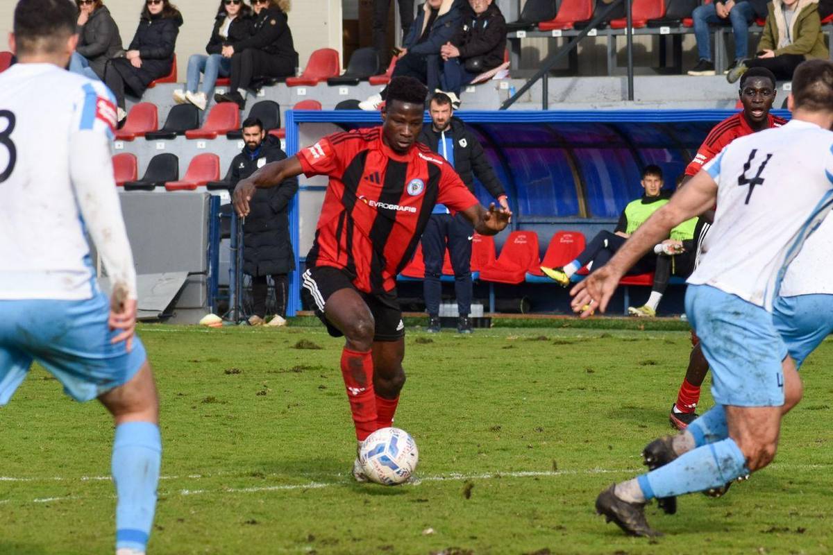 Rodolfo Aloko avec son club NK Kustošija Zagreb.