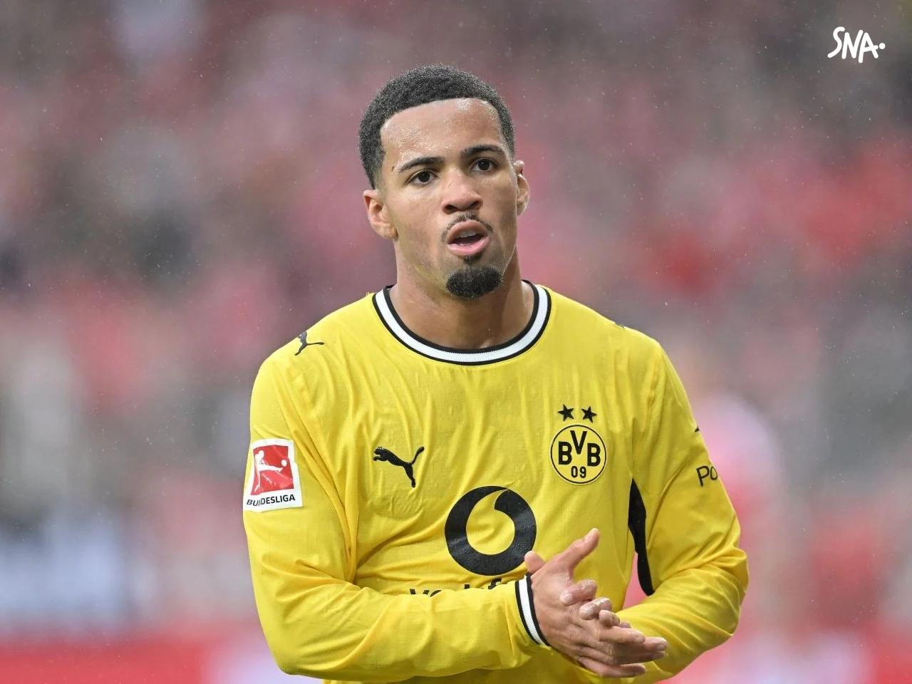 Ethan Nwaneri in Dortmund kit — archive photograph, capture date not specified