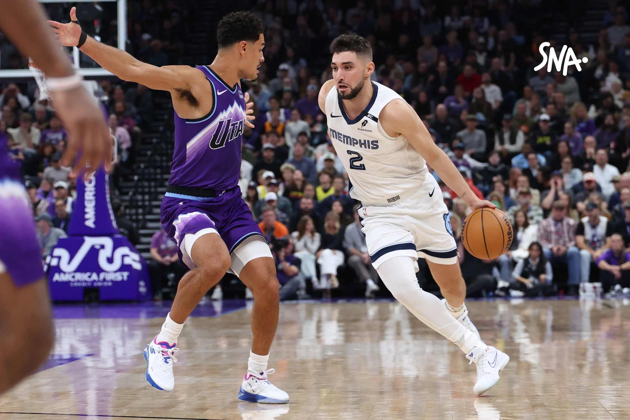 Image accompanying NBA : Memphis résiste au retour d’Utah et reste invaincu · SNA, from Sport News Africa