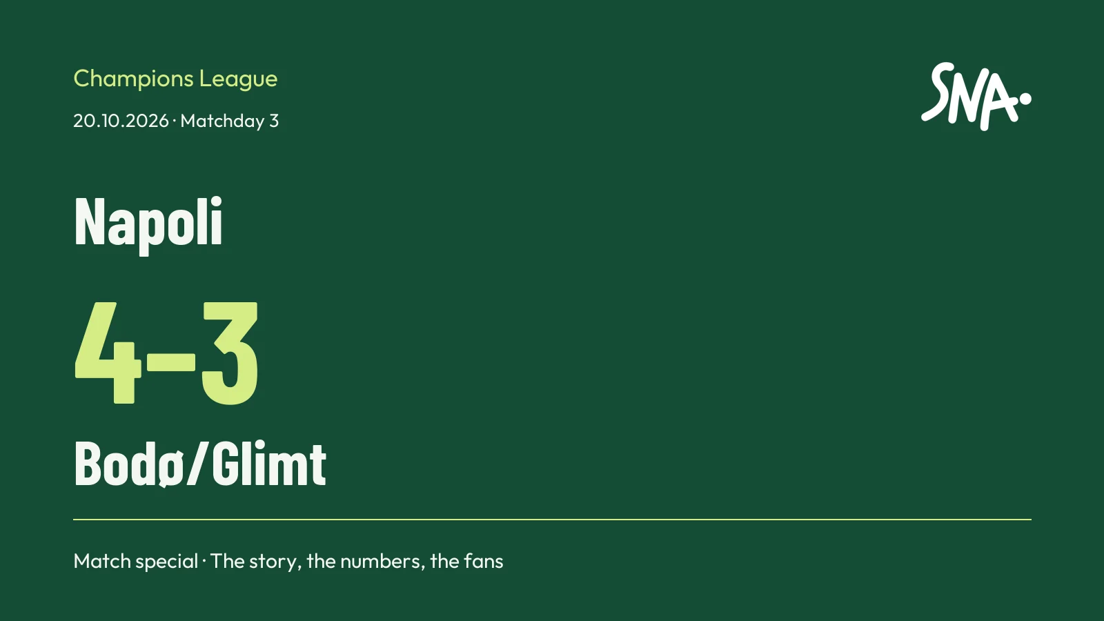 Napoli 4–3 Bodø/Glimt · 20.10.2026