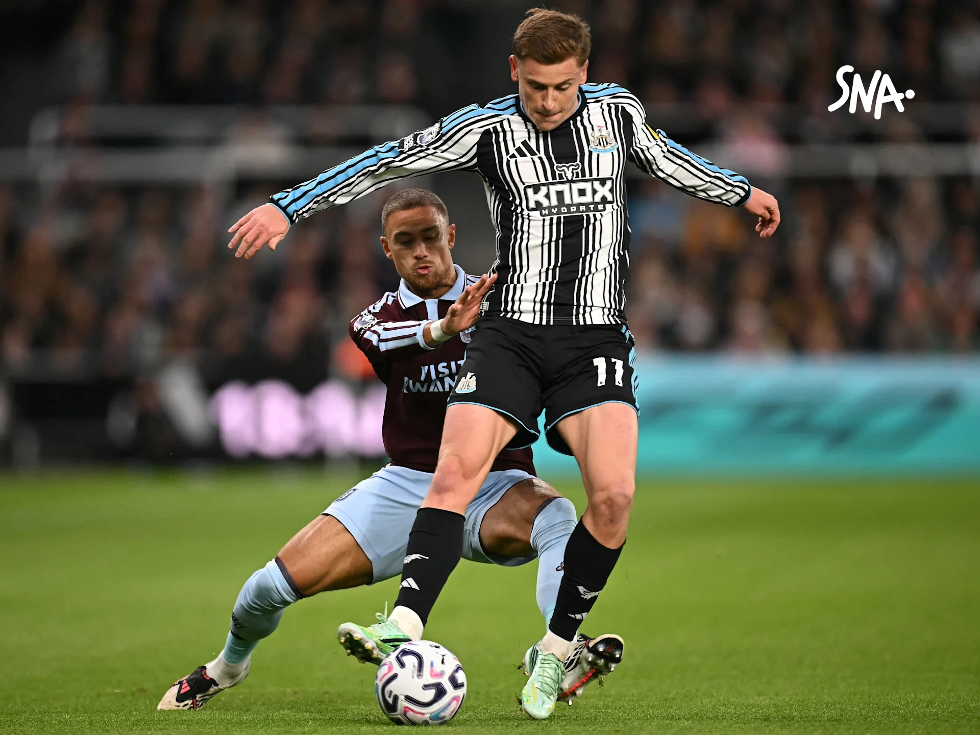 Harvey Barnes, Newcastle–Aston Villa, 17 October 2026