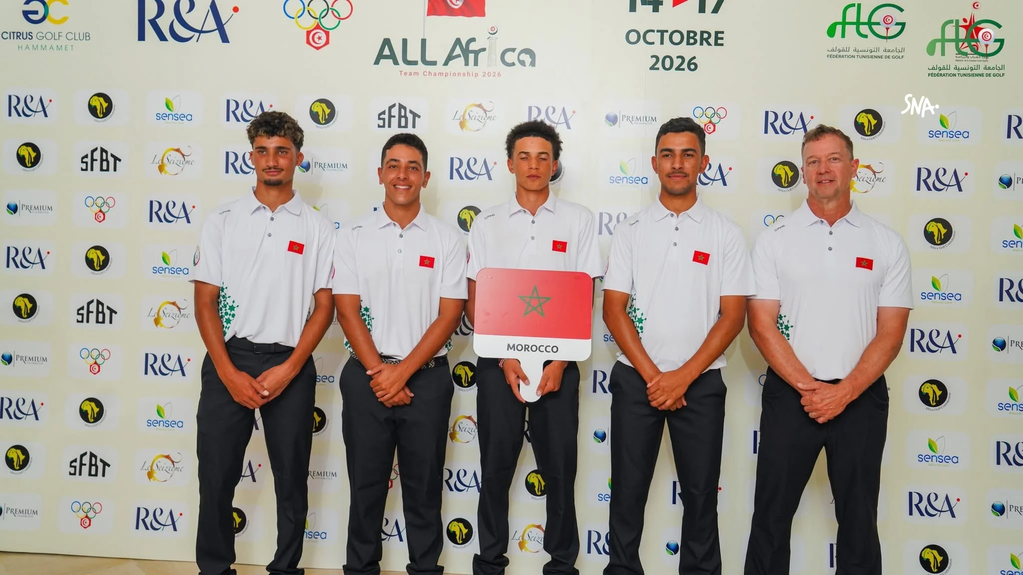 Photo: Sport News Africa Morocco finishes second at African Amateur Team Championship