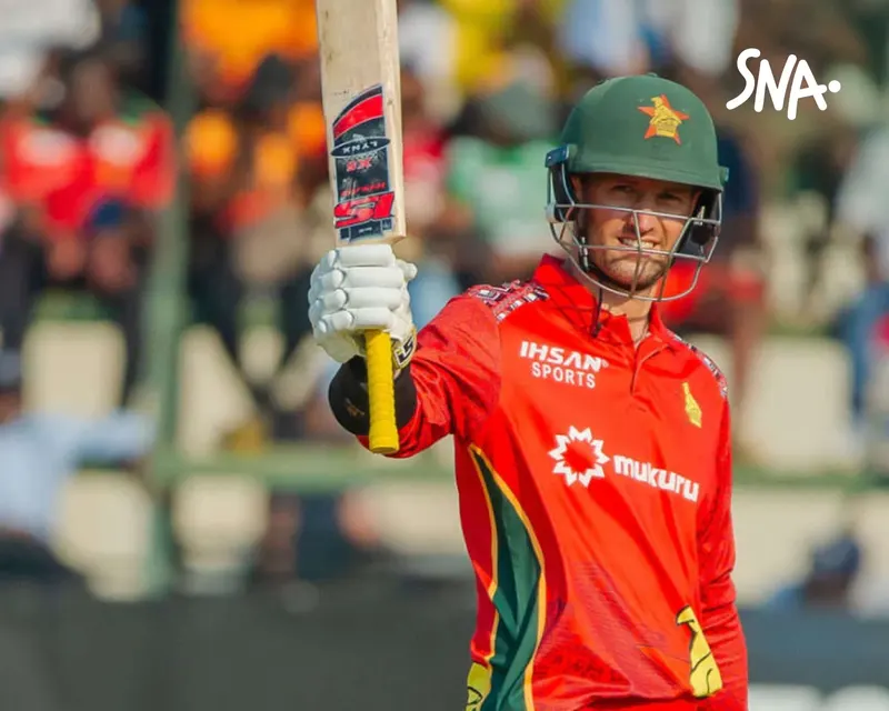 Archive : Craig Ervine avec le Zimbabwe contre l’Australie à Harare, le 15 septembre 2026.