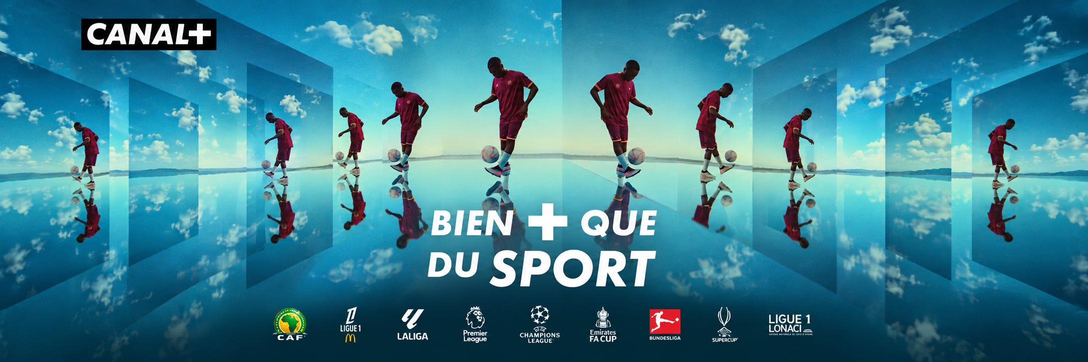 Canal+ · bannière · haut de l'accueil