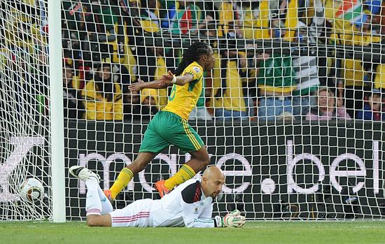 Le but inscrit par Tshabalala