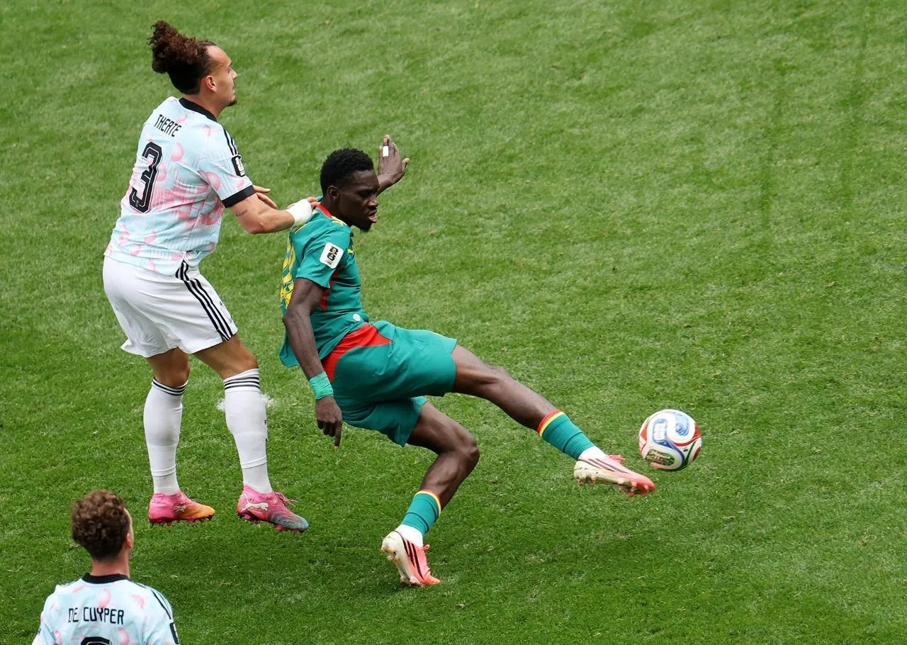 Isma&iuml;la Sarr S&eacute;n&eacute;gal vs Belgique