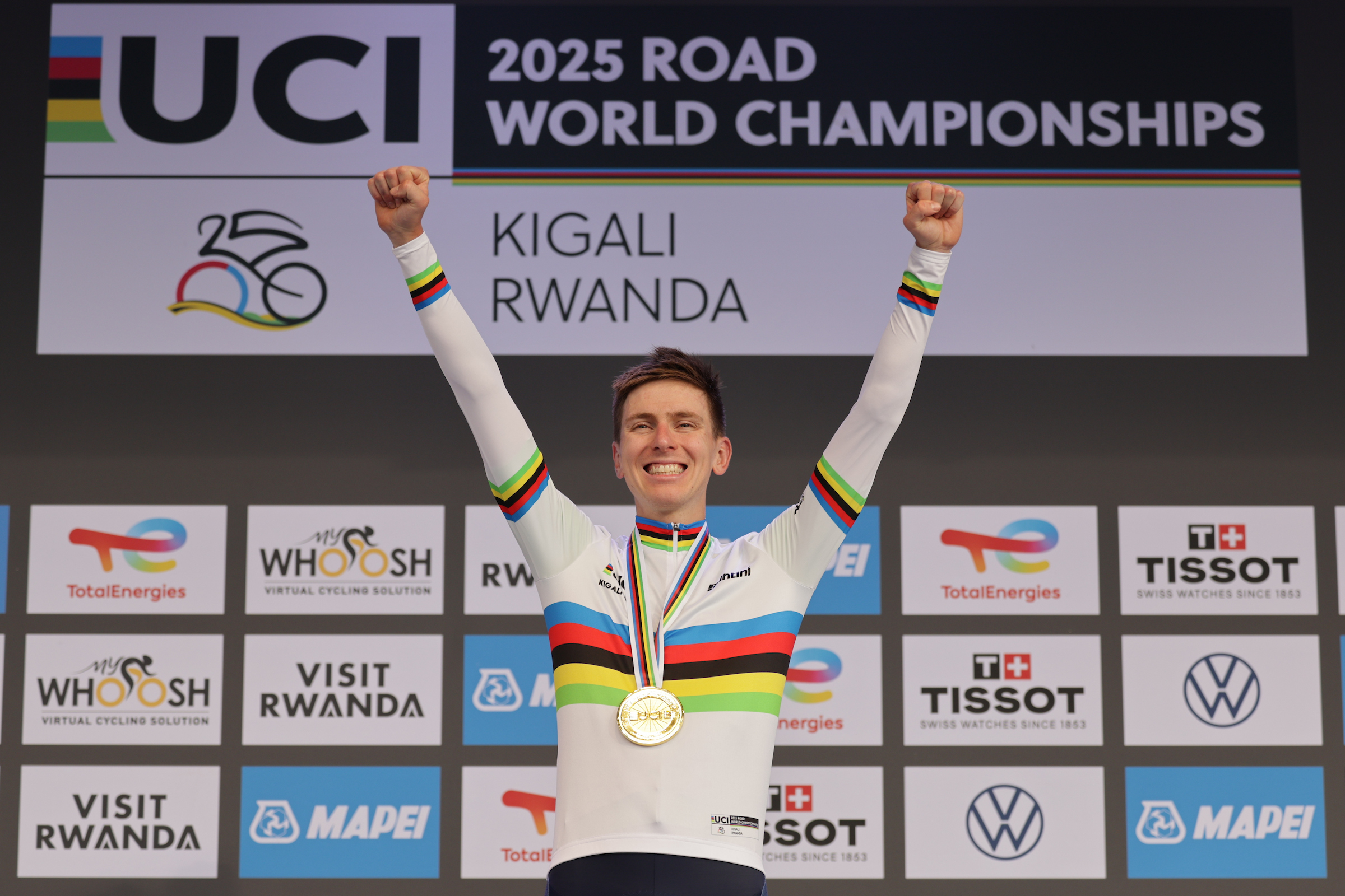 Mondiaux de cyclisme 2025 : Pogačar intouchable, Kigali impitoyable  