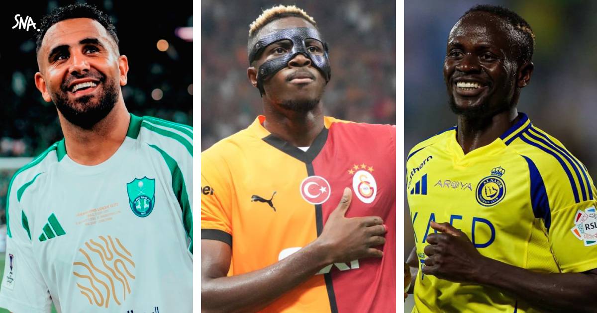 Foot : les 10 joueurs africains les mieux payés en 2025