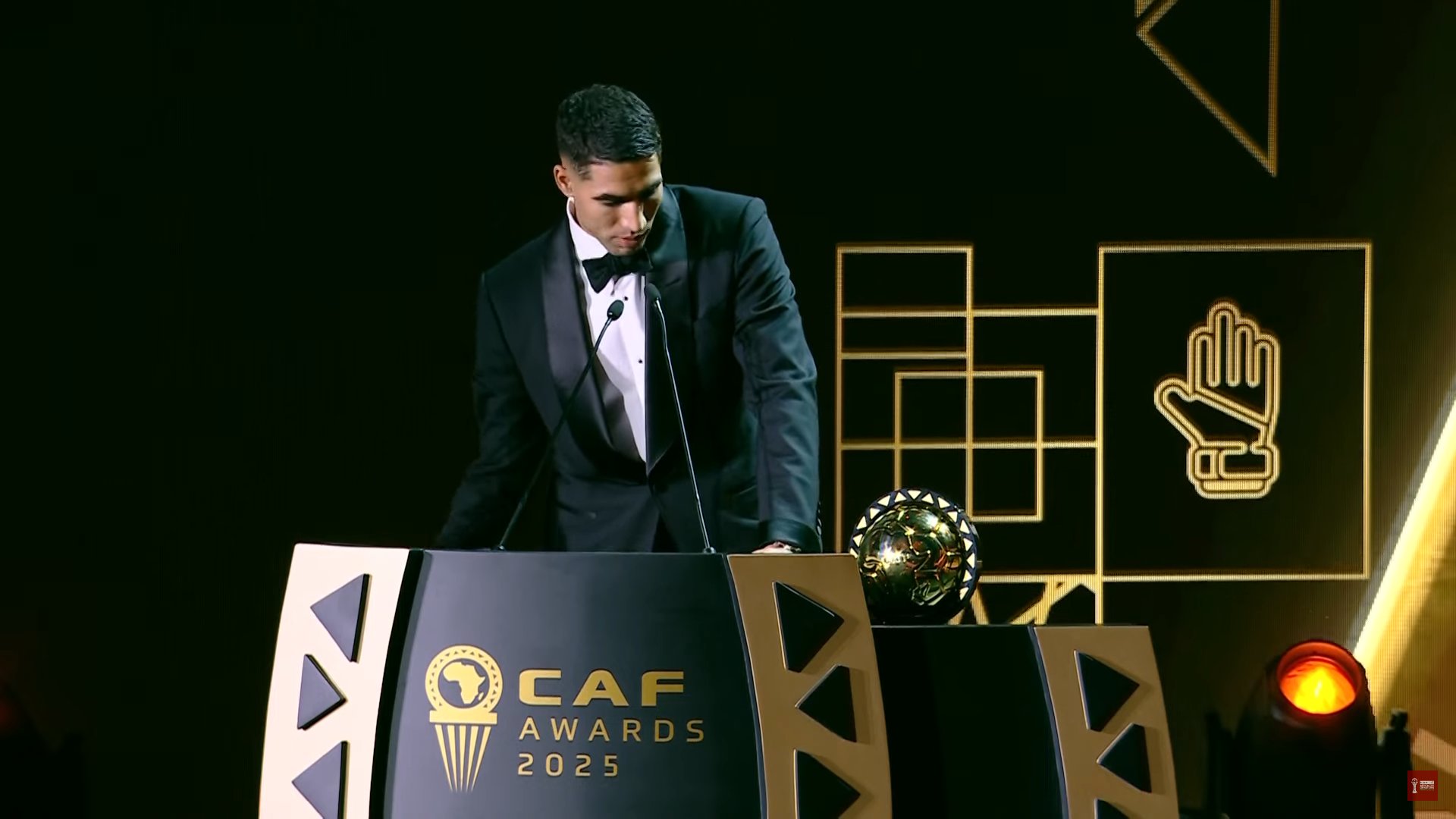 CAF Awards 2025 : Hakimi roi d’Afrique, le Maroc rafle presque tout