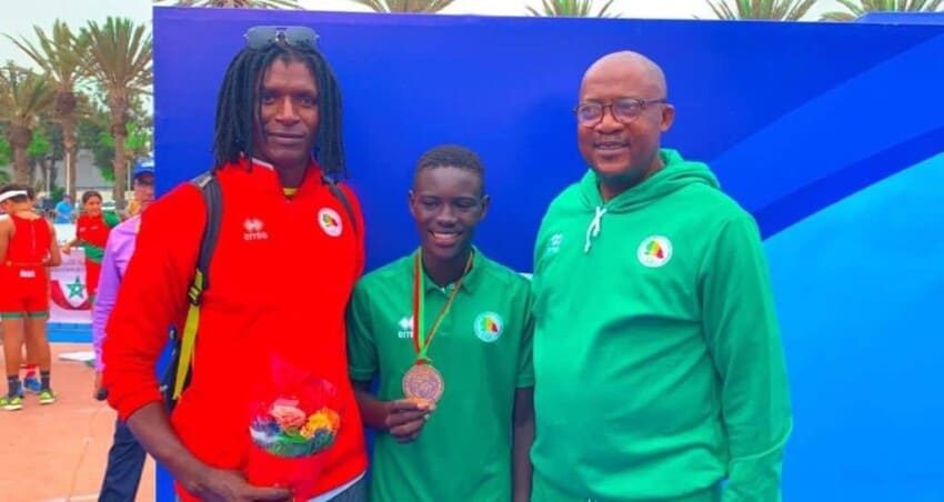 Malick Diop, porte-étendard du Triathlon sénégalais à 18 ans