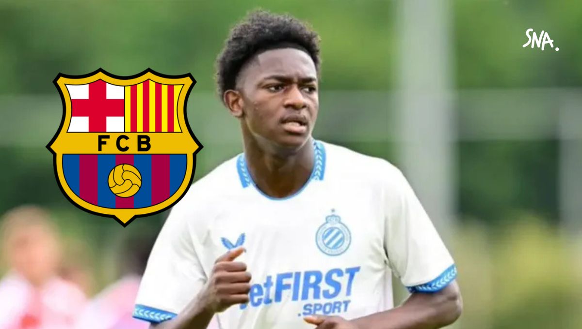 Football: Jesse Bisiwu catches the eyes of Barça