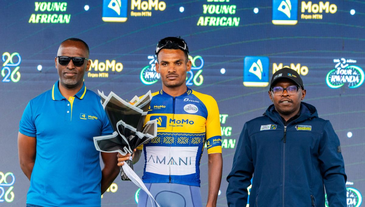 Amaniel Desta, nouvel espoir du cyclisme africain