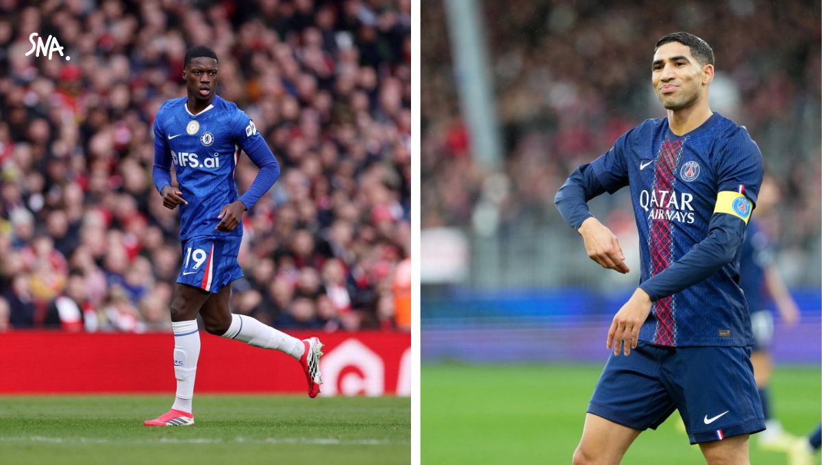 UEFA CL: Reunion between Sarr and Hakimi, duel Diaz - Aït-Nouri, Africans in contention this Wednesday