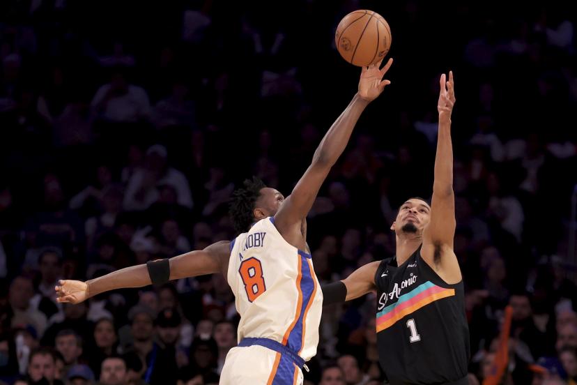 NBA Finals: OG Anunoby and the Knicks at Spurs