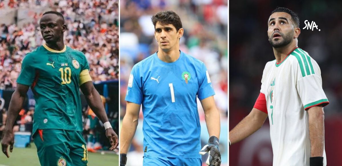 Mahrez, Mané, Salah, Bounou... ces stars qui disputent leur dernier Mondial