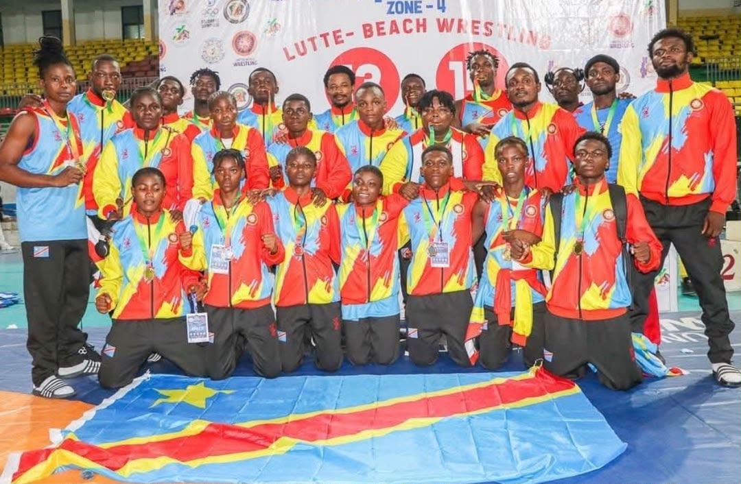 Lutte : la RDC a survolé les Championnats d'Afrique centrale