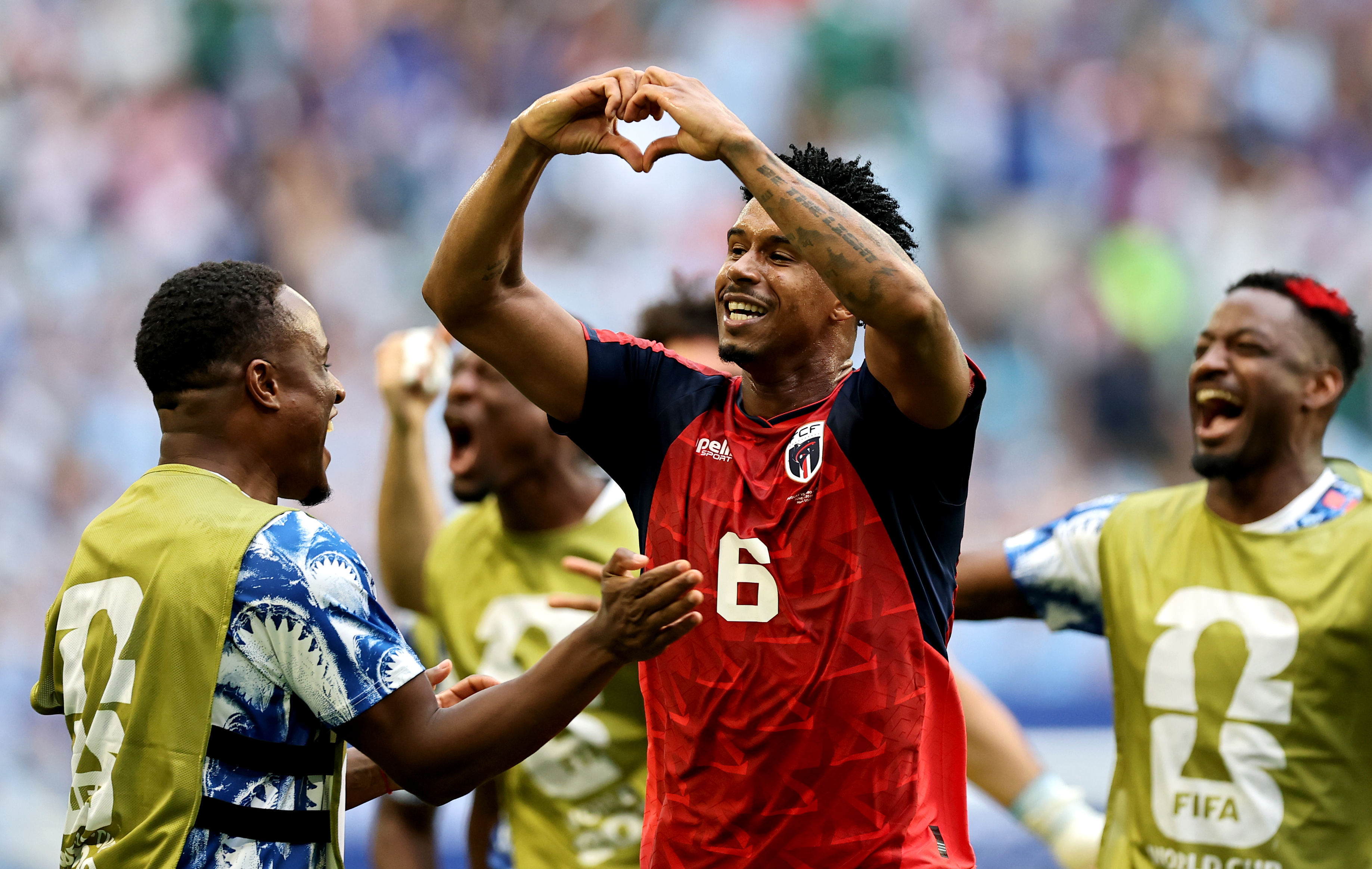 Qui est Kevin Pina, premier buteur du Cap-Vert en Coupe du monde ?