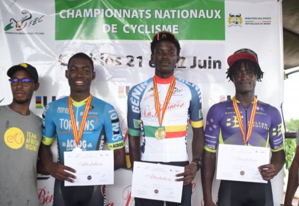 Bénin - Cyclisme : Ricardo Sodjèdé et Hermione Ahouissou réaffirment leur suprématie