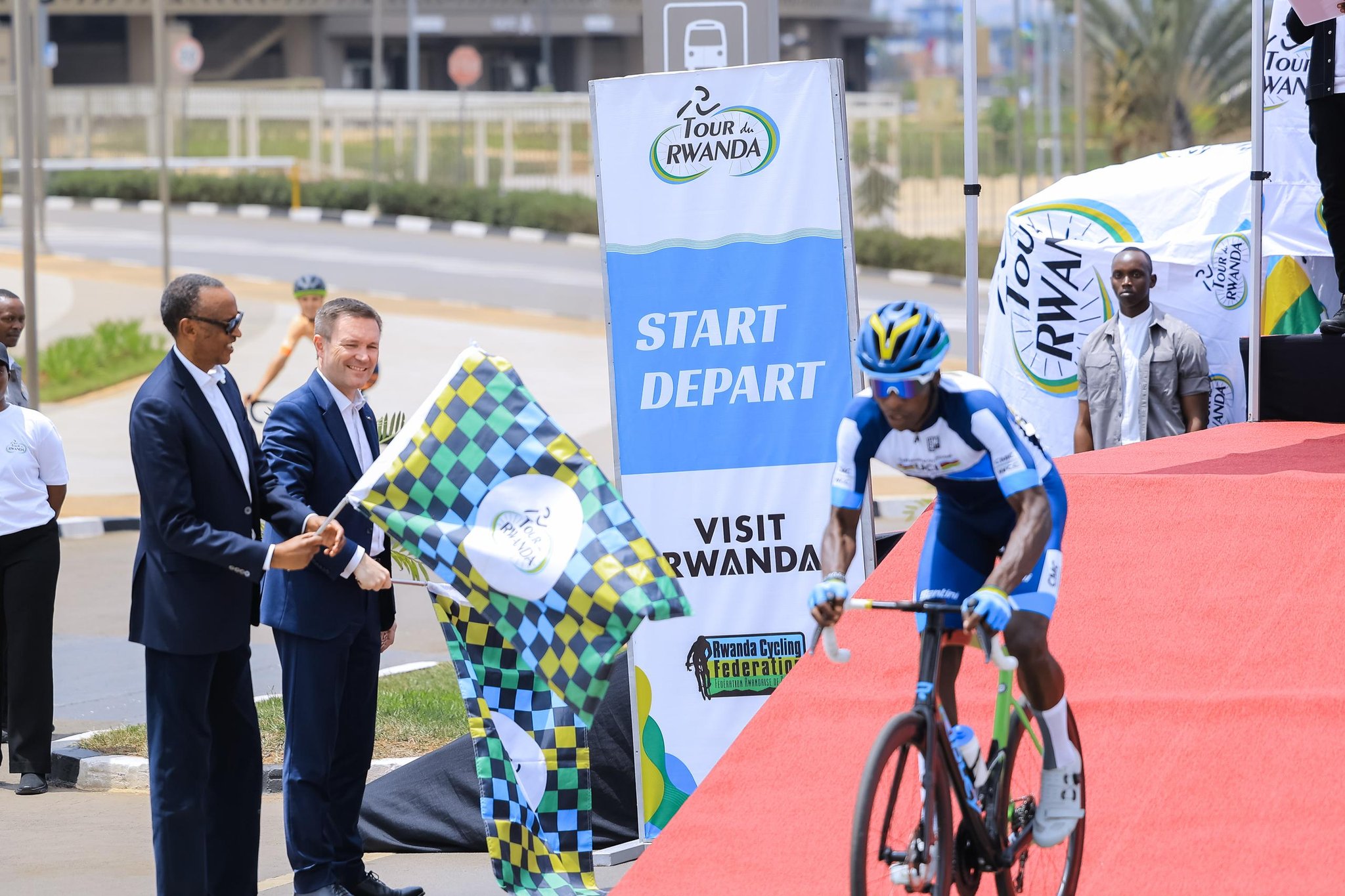 Tour du Rwanda : quand les dirigeants du cyclisme mondial assurent le soutien du Rwanda