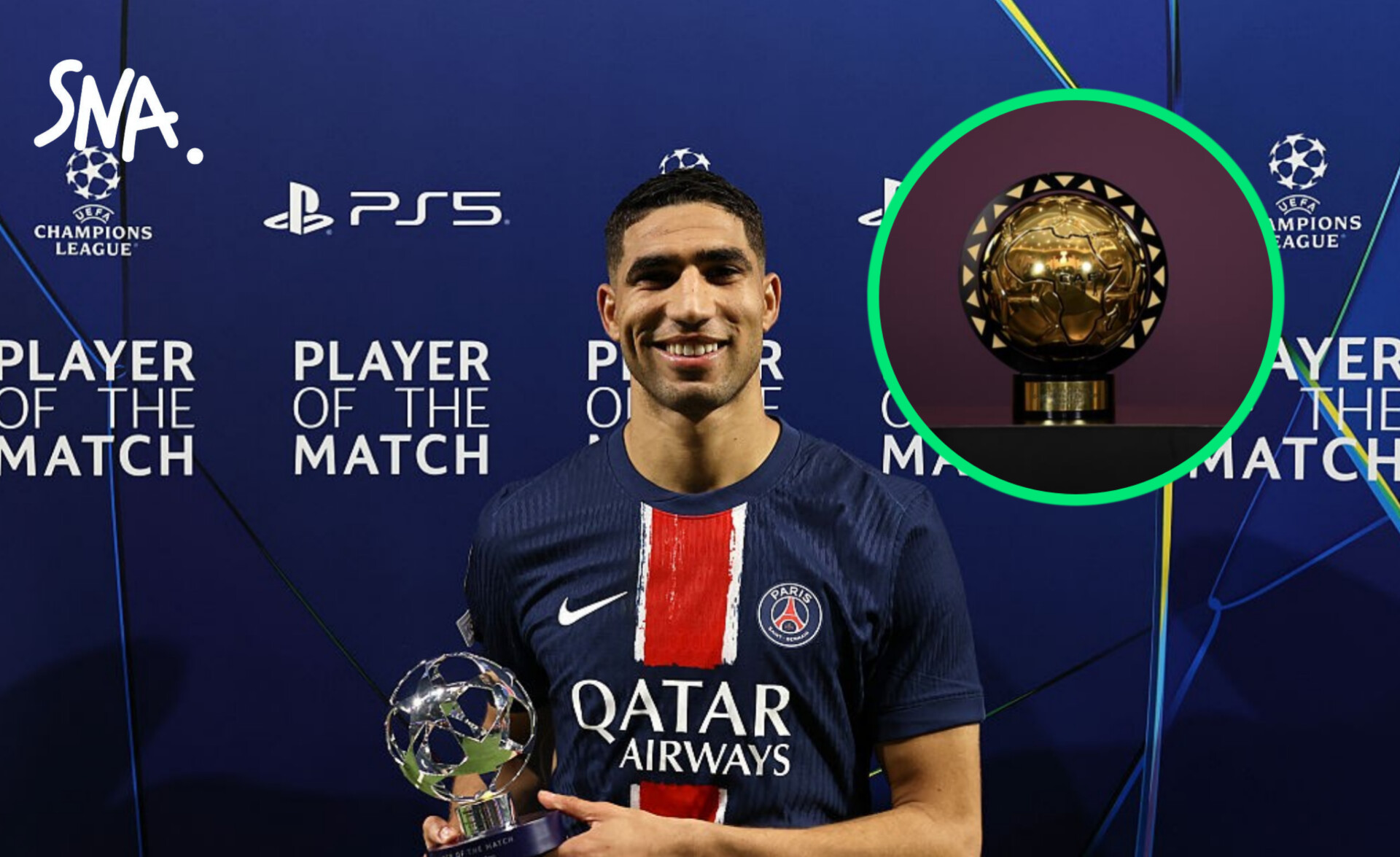 Achraf Hakimi, une saison XXL et des prix individuels en perspective