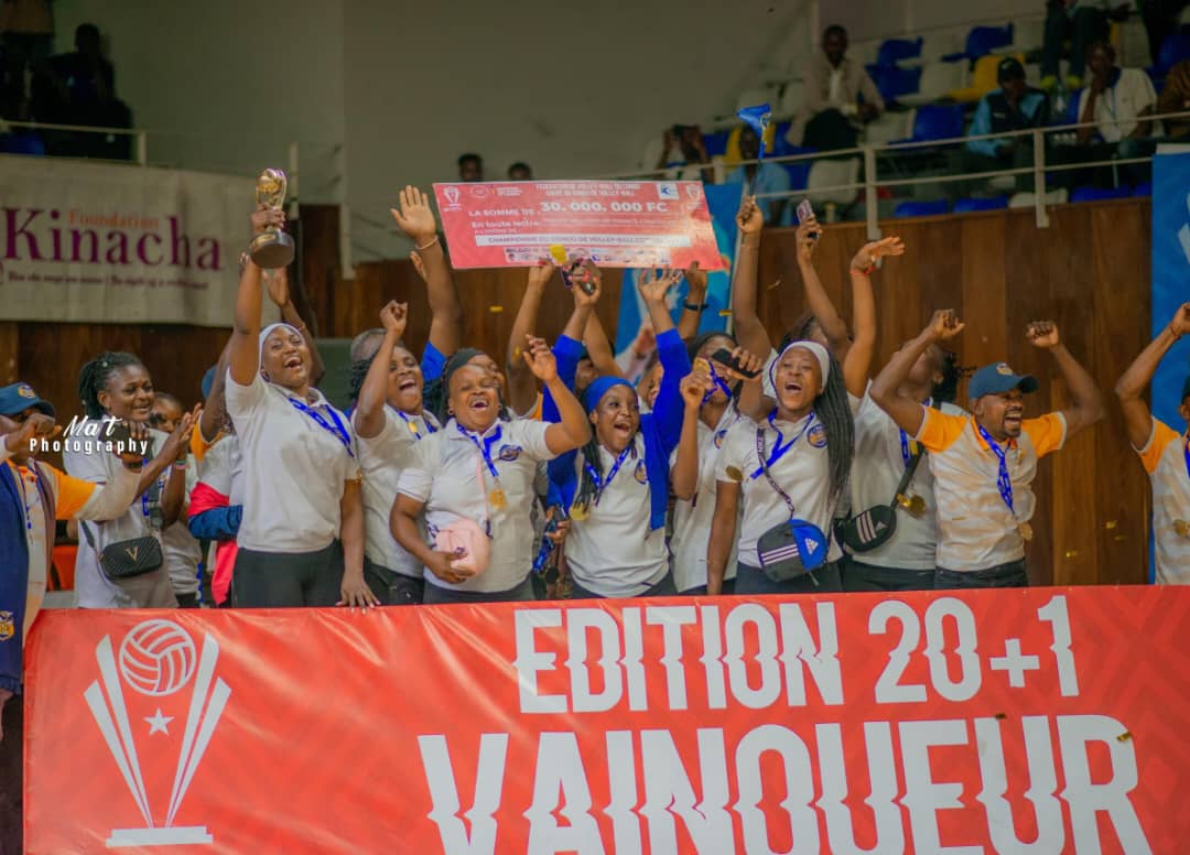Volleyball : VC La Loi et VC Espoir sacrés en Coupe du Congo