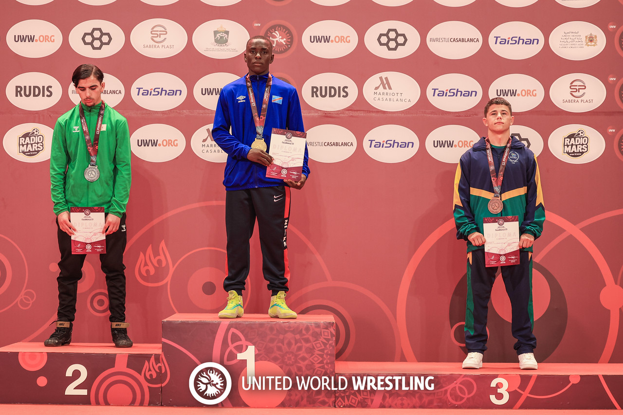 Championnats d'Afrique de luttes : nouveau record pour la RDC