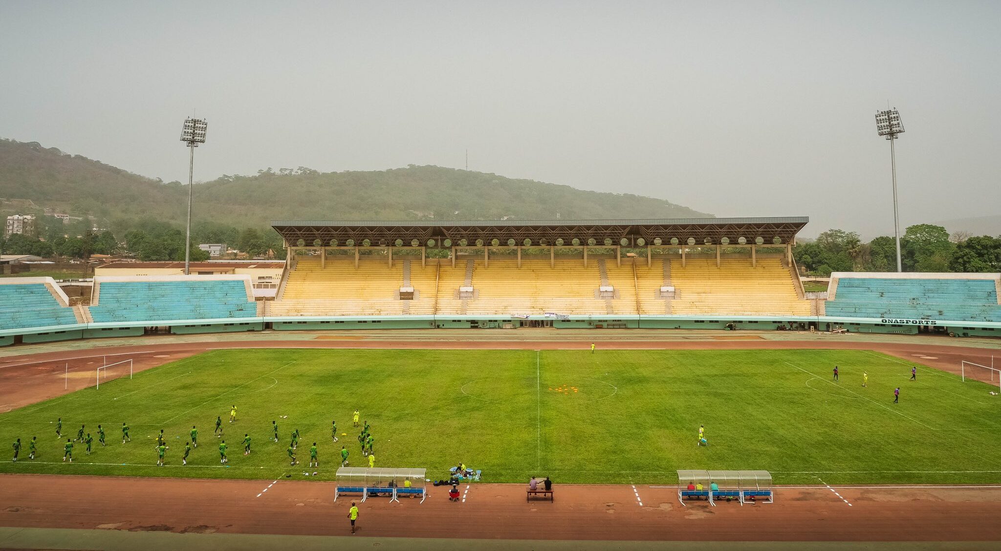 Centrafrique : la rénovation du Stade Barthélémy Boganda plombée faute d'argent