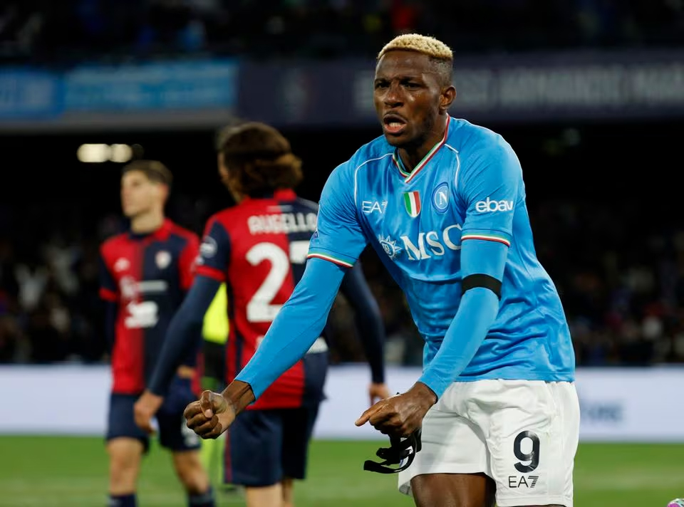 Buteurs africains du week-end : Osimhen et Boniface marquent encore, Amoura, Kudus, Gueye et Harit efficaces