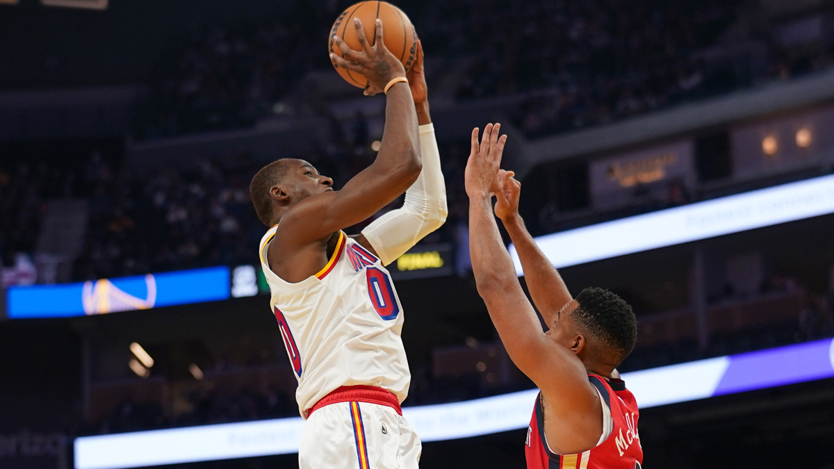 NBA : Jonathan Kuminga brille en l’absence des stars des Warriors