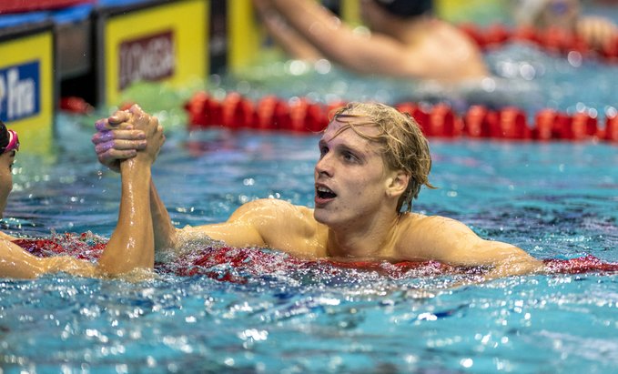 Coupe du monde de natation : Matt Sates impressionnant à 20 ans !