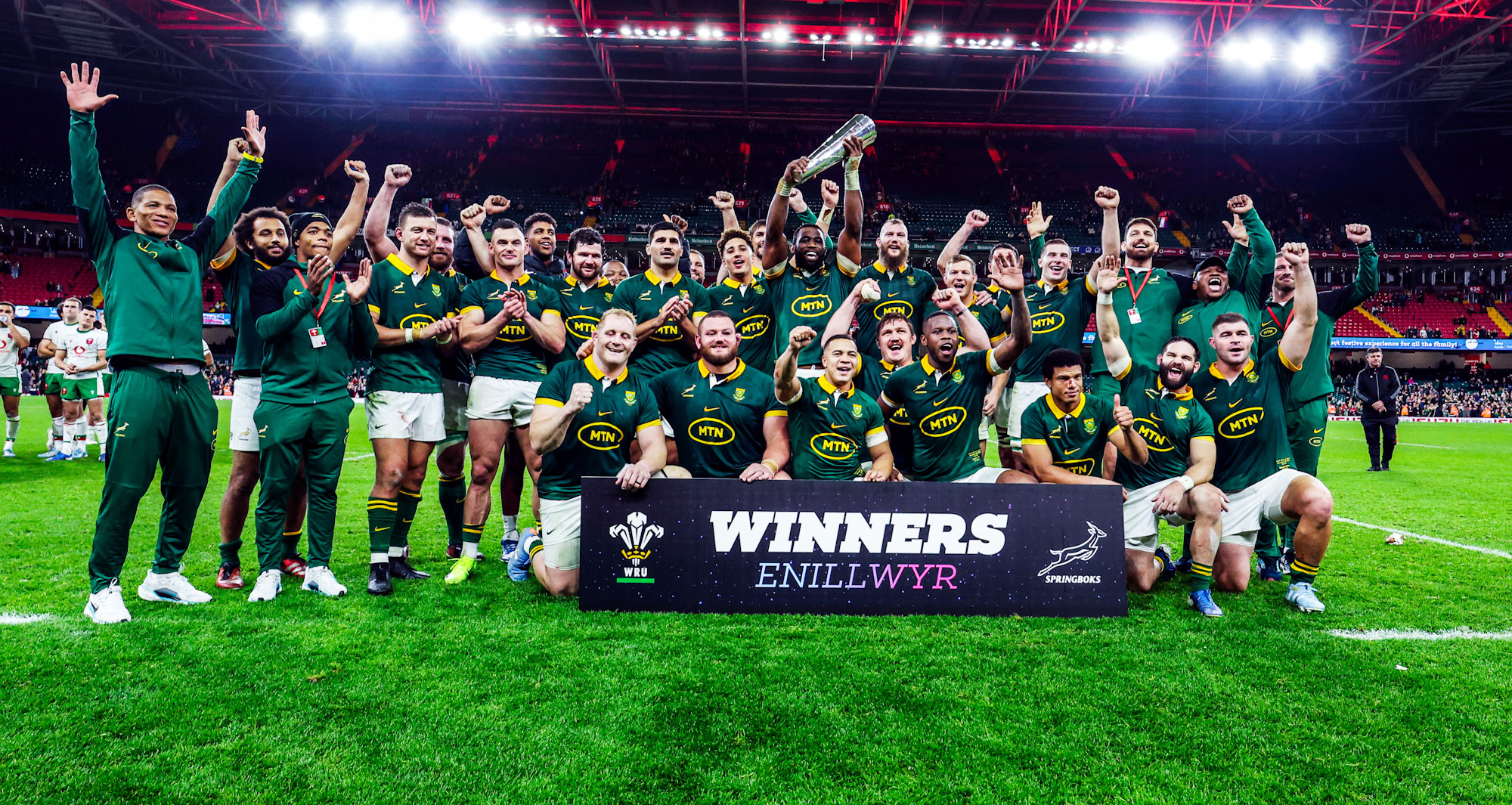 Rugby : l'Afrique du Sud confirme sa domination mondiale