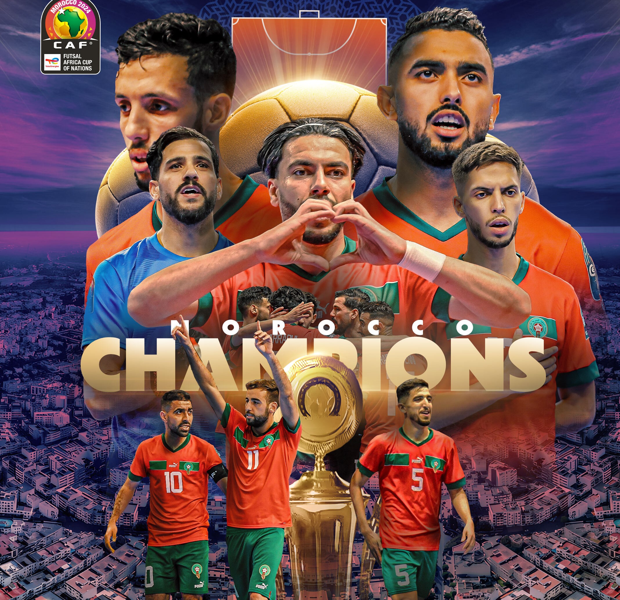 Futsal-CAN 2024 : les résultats complets