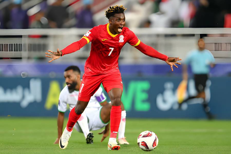 Joel Kojo, ce Ghanéen qui joue pour le Kirghizistan