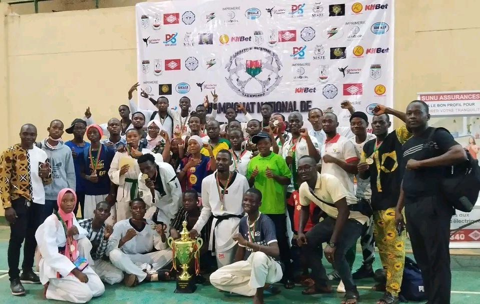 Taekwondo : les champions de la saison connus au Burkina Faso
