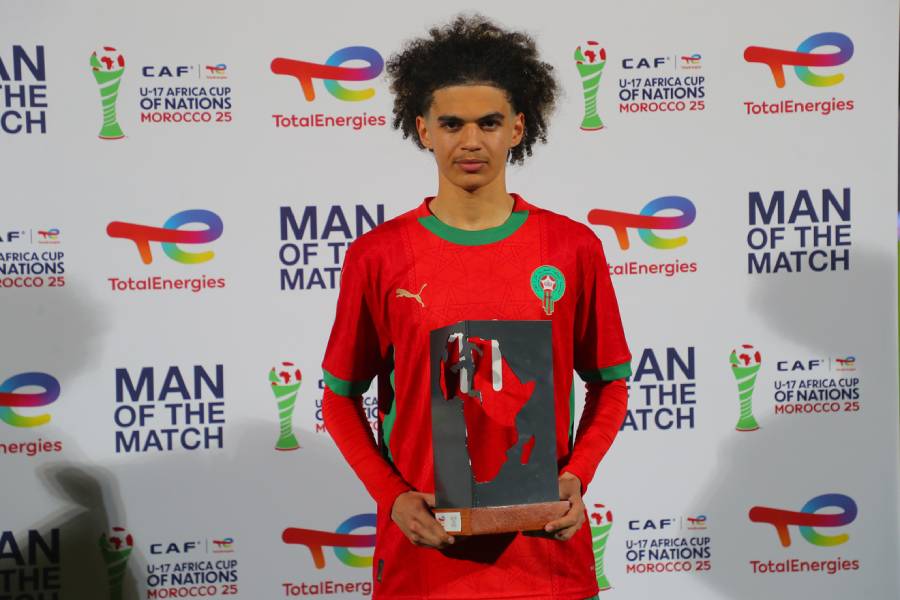 Ilies Belmokhtar, la sensation du Maroc à la CAN U17