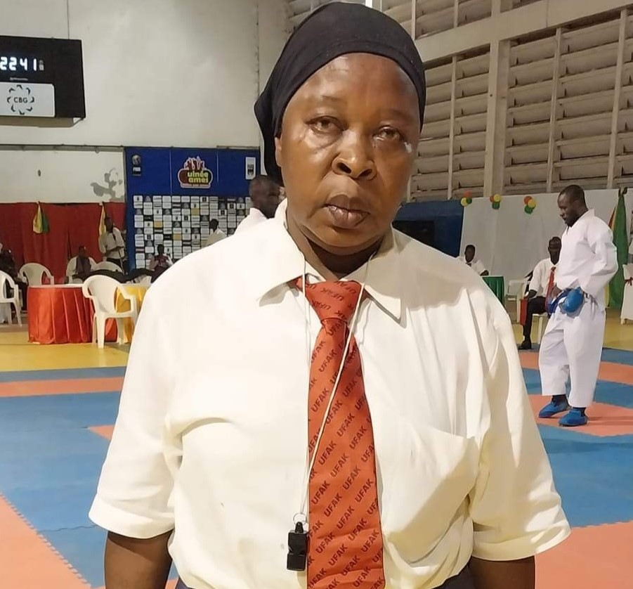 Guinée-Karaté : Fatoumata Sadio Diallo symbole de courage et d’abnégation