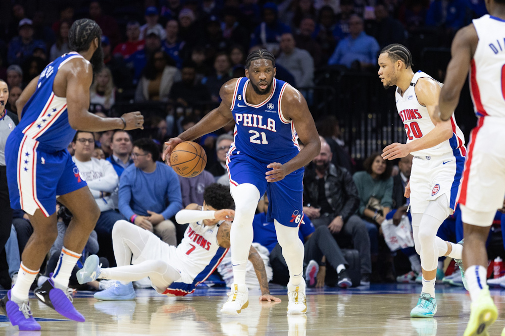 NBA : Joel Embiid, retour gagnant et nouveau look