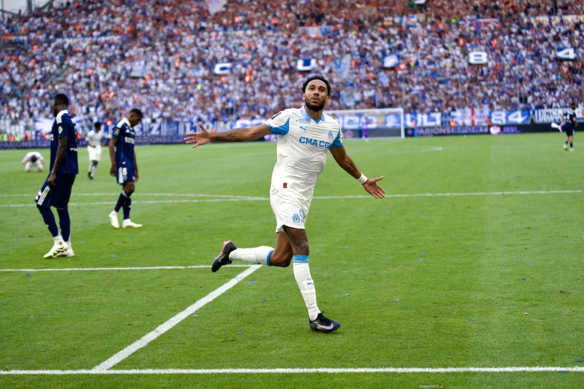 Marseille : Pierre-Emerick Aubameyang met (déjà) la pression à Amine Gouiri