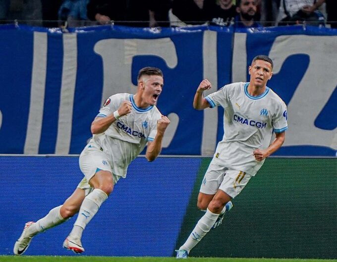 Ligue Europa : Harit et Gouiri portent l'OM et Rennes, Salah et Liverpool corrigent Toulouse