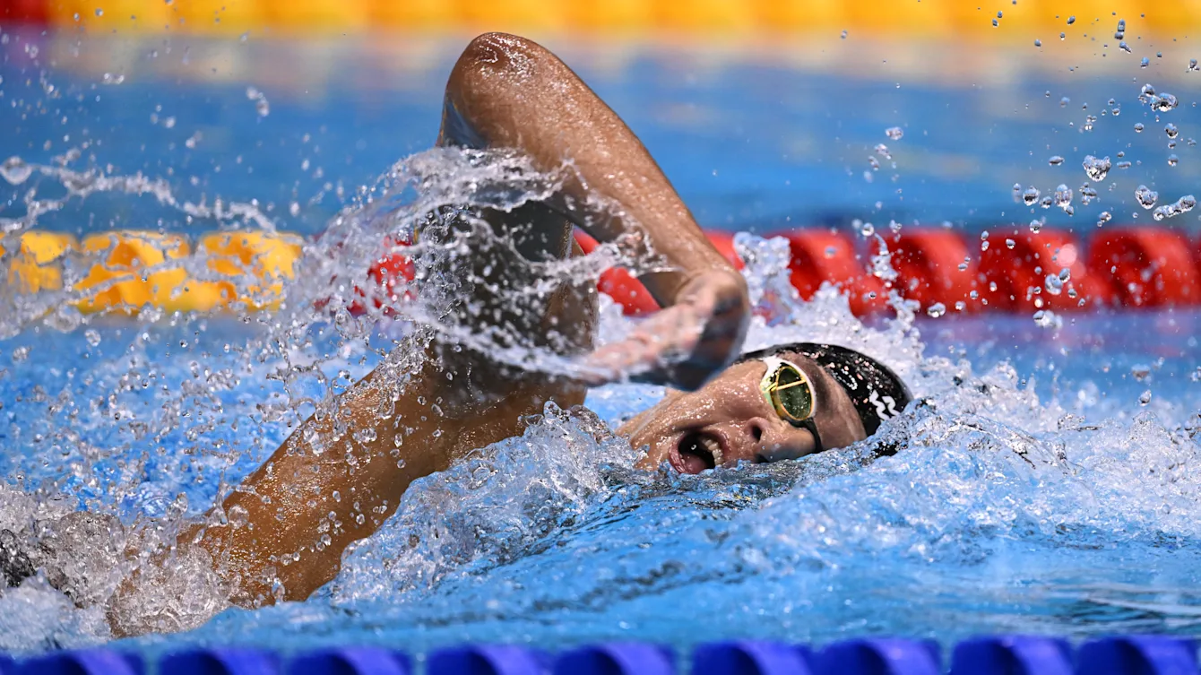 Mondiaux de natation : médaille d'argent et record d'Afrique pour Ahmed Hafnaoui