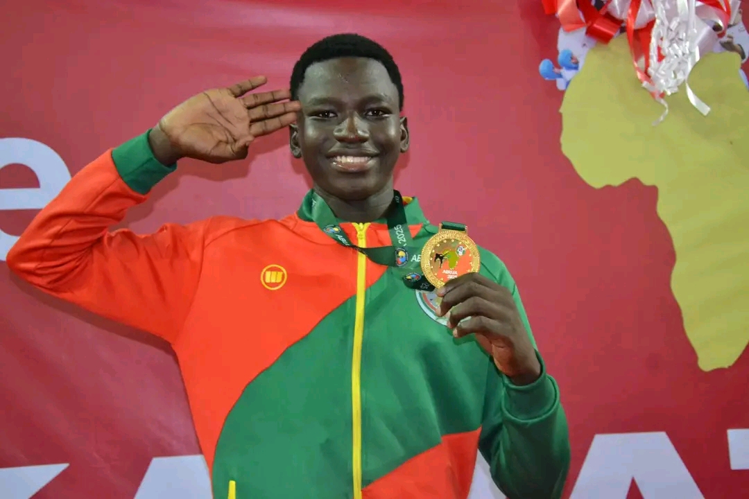 Arafat Gouem, héros burkinabè du Championnat d’Afrique de Karaté Do