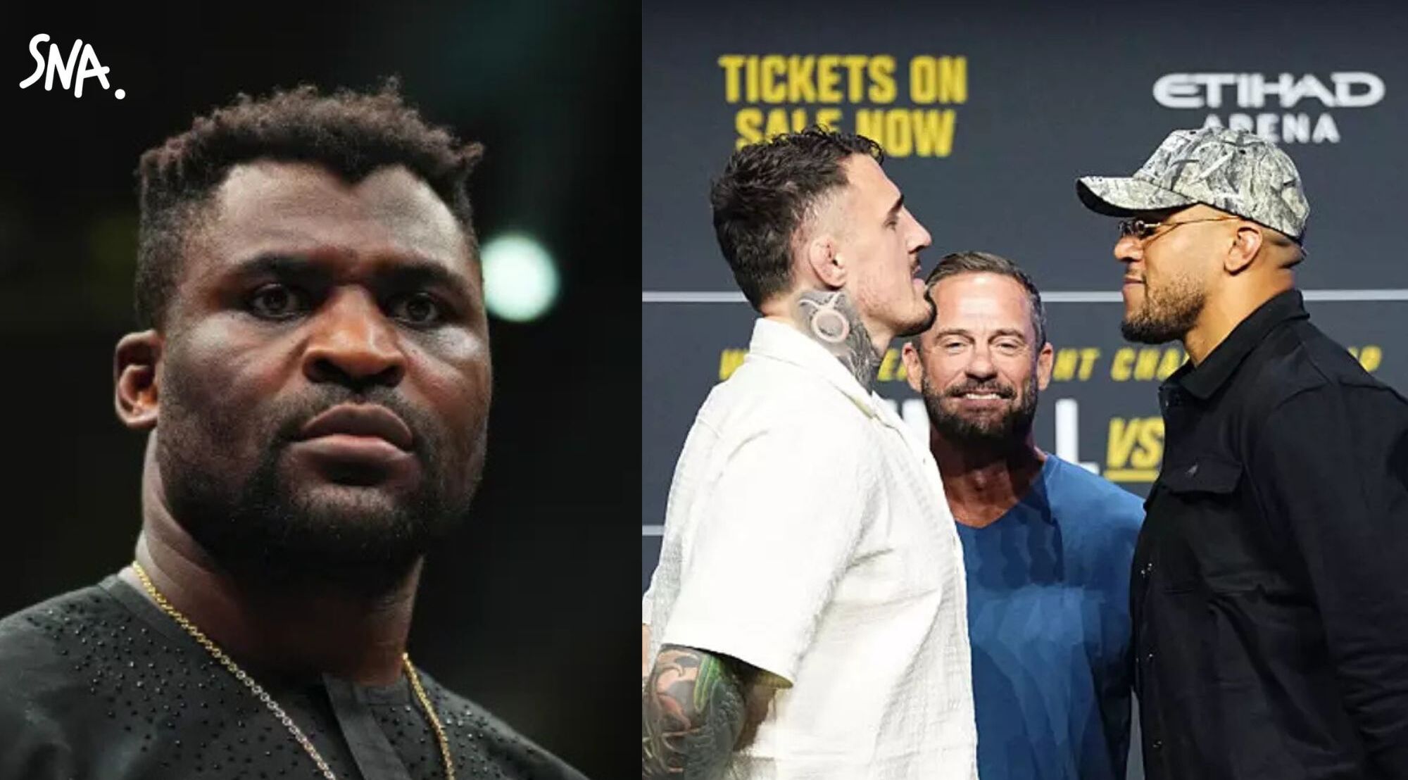 UFC 321 : Francis Ngannou prédit le combat Ciryl Gane vs Tom Aspinall