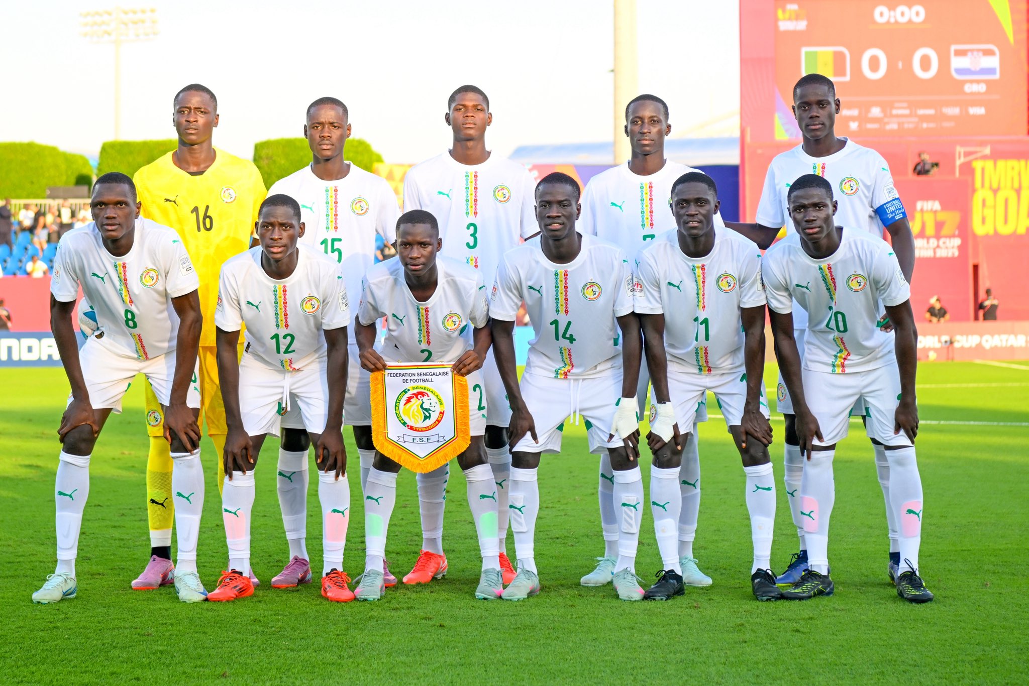 Mondial U17 : le Sénégal bat le Costa Rica et reste invaincu