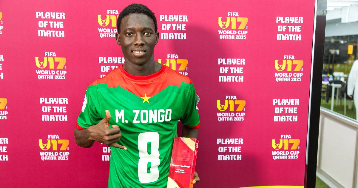 Performant au Mondial U17, Mohamed Zongo attire les grands clubs européens