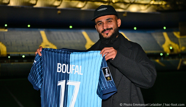 Sofiane Boufal au Havre, c'est officiel