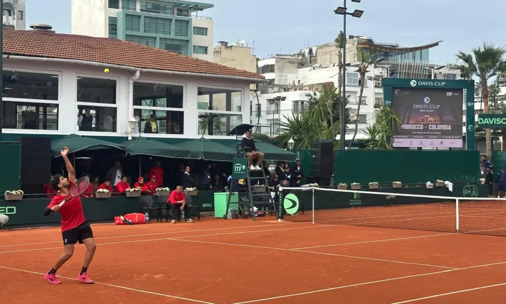 Coupe Davis : le Maroc s'incline face à la Colombie