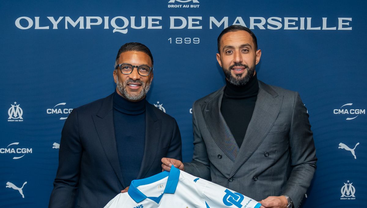 Habib Beye, nouvel entraîneur de l'Olympique Marseille