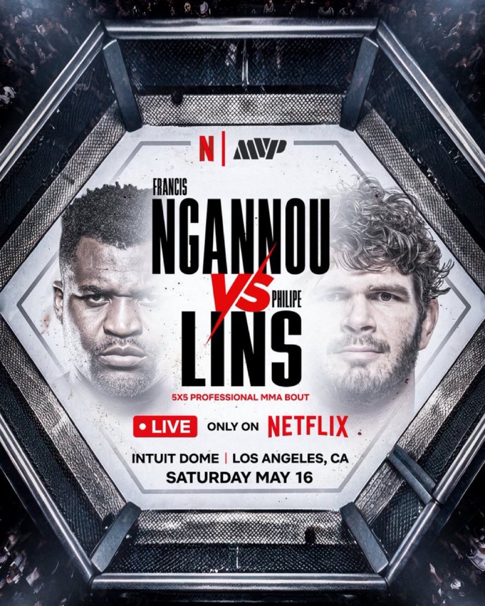 MMA : Francis Ngannou de retour dans la cage face à Philipe Lins