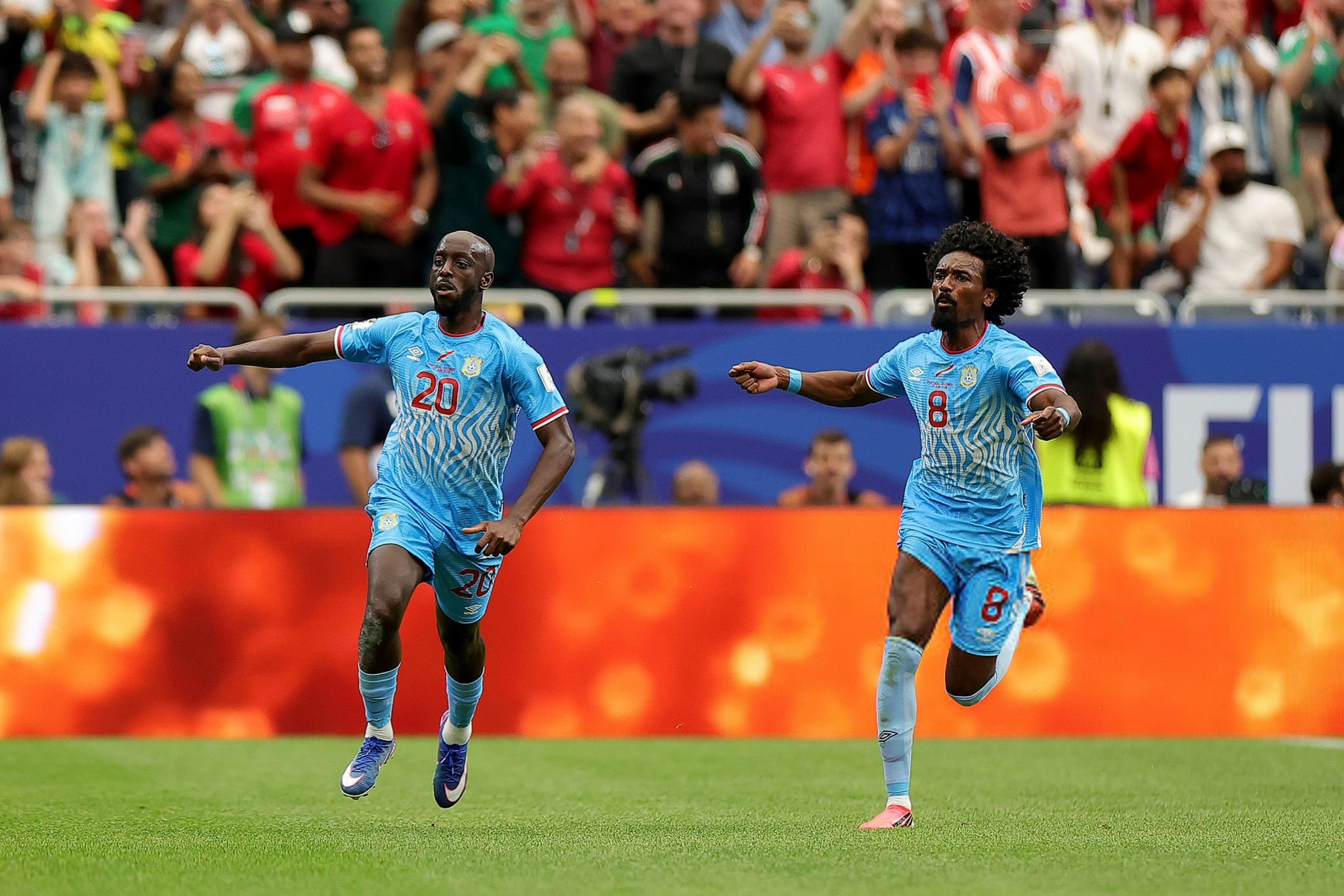 Yoane Wissa, Congo's leading goalscorer in the World Cup